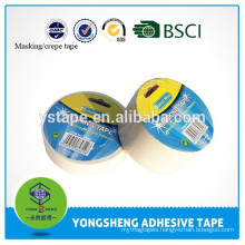 popular high quality auto masking tape with rubber glue for Painting